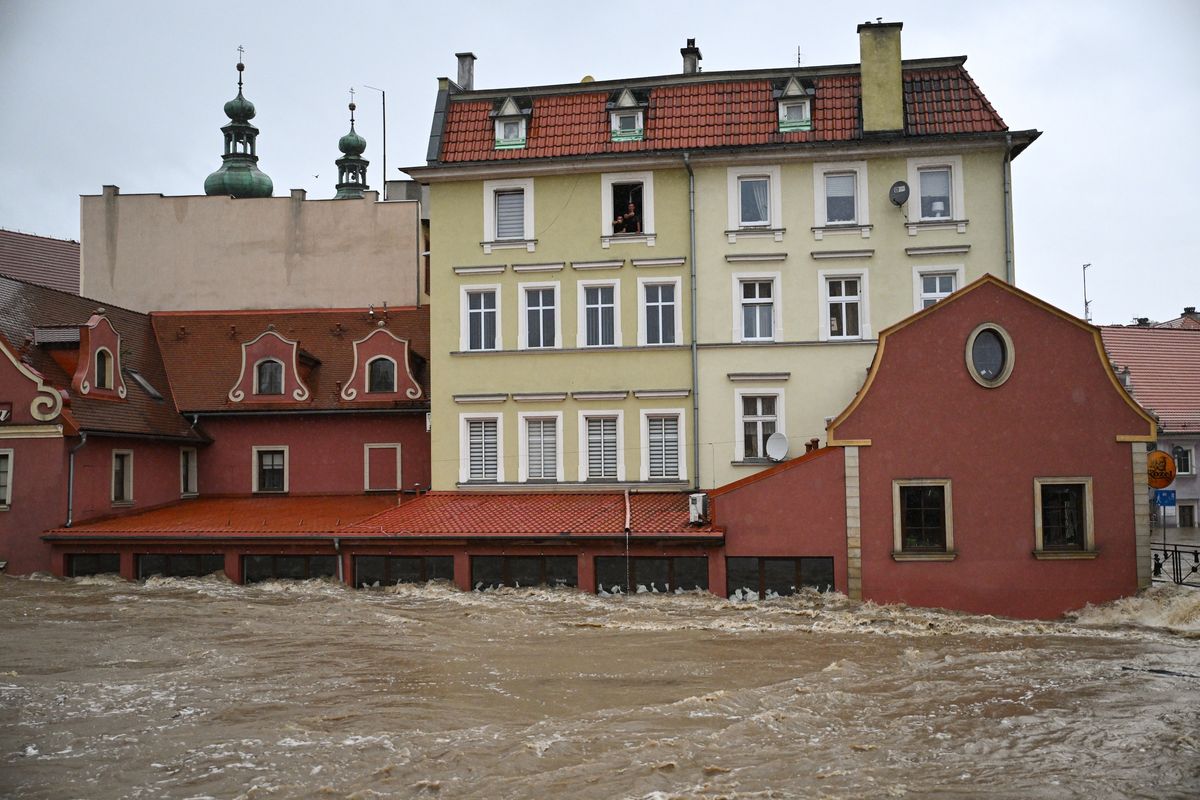 Zalane ulice Kłodzka