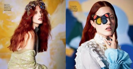 Julia Banaś w romantycznej sesji dla "Vogue'a"