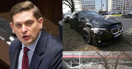 Wiceminister obrony narodowej miał WYPADEK W RZĄDOWEJ KOLUMNIE! ZAWRACAŁ NA CIĄGŁEJ?!