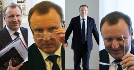 "Zapracowany" Kurski pozuje do zdjęć na posiedzeniu Rady Mediów Narodowych (ZDJĘCIA)