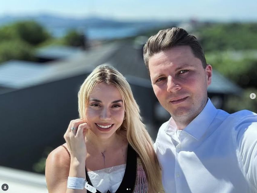 Marianna Schreiber i Piotr Korczarowski