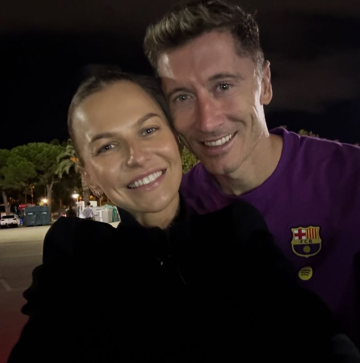 Anna i Robert Lewandowscy 