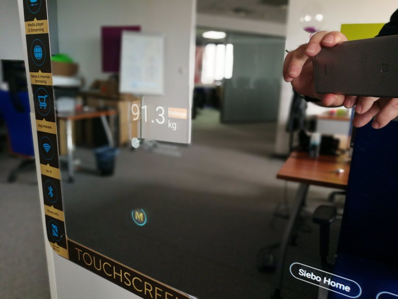 Allview Smart Mirror, inteligentne lustro do inteligentnego domu 10
