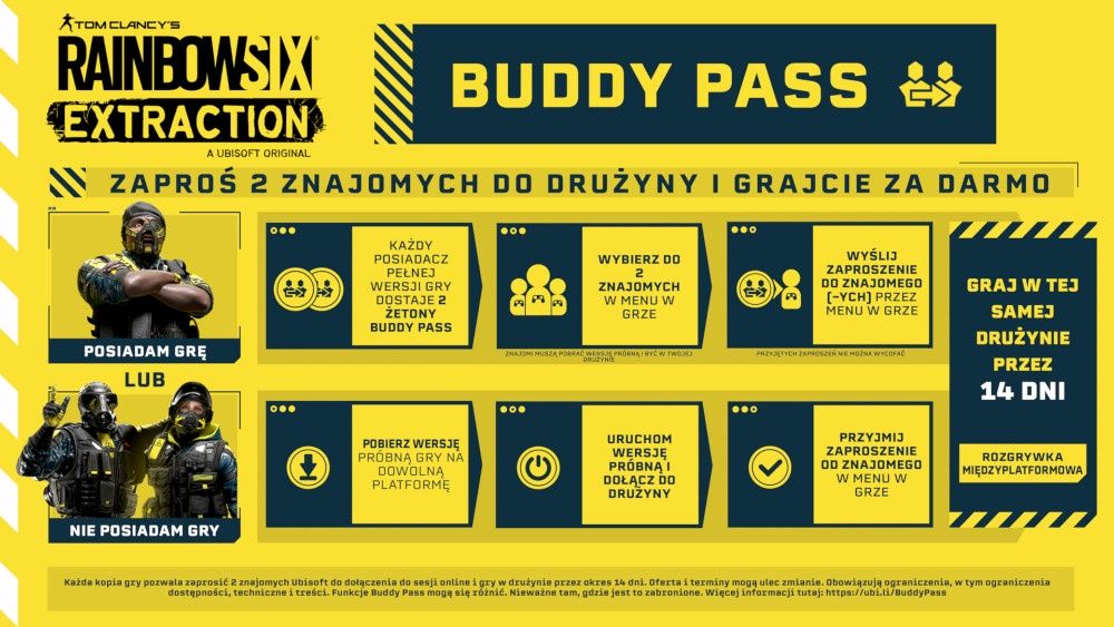 Rainbow Six Extraction Buddy Pass