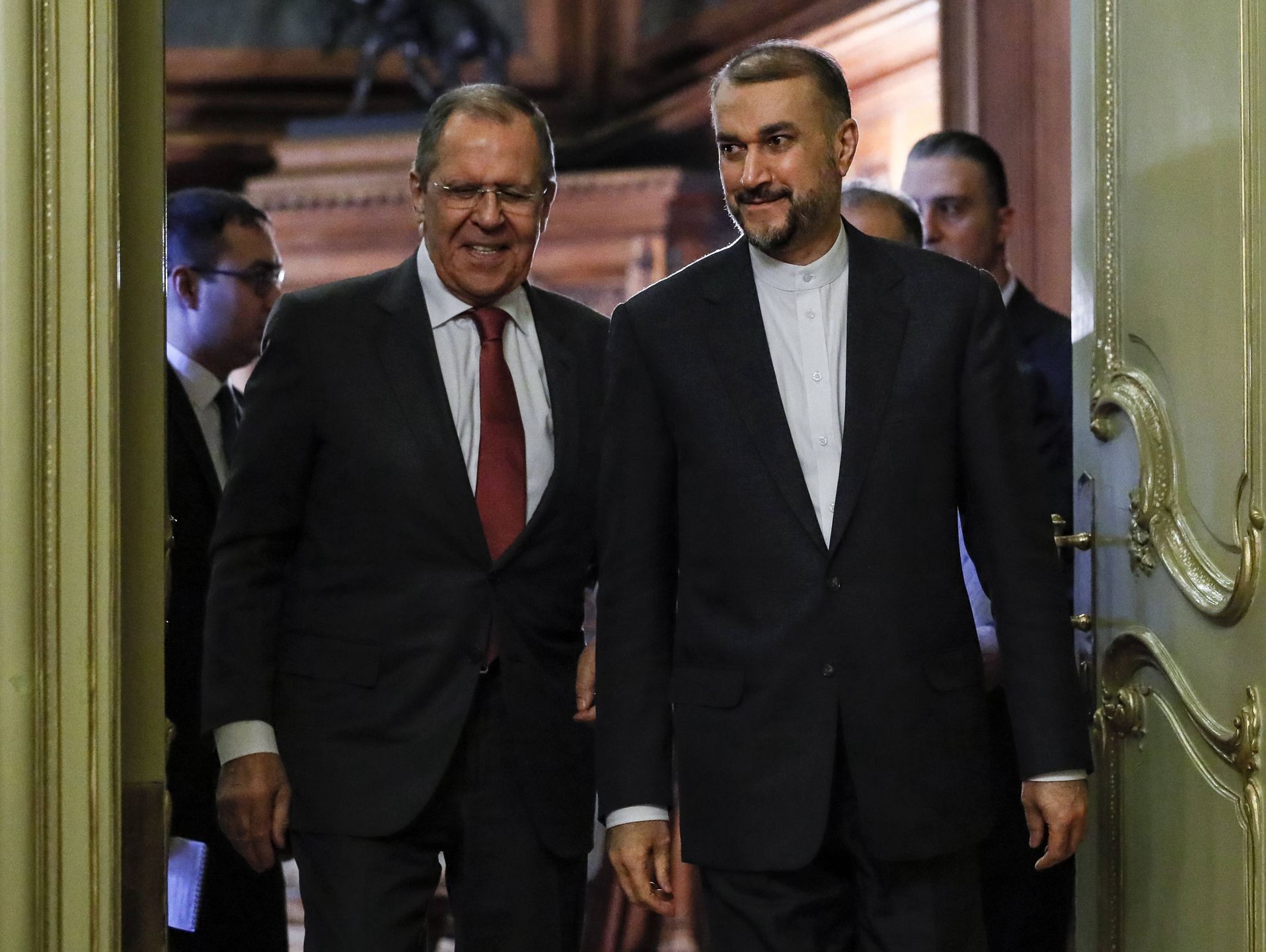 Szefowie MSZ Rosji i Iranu