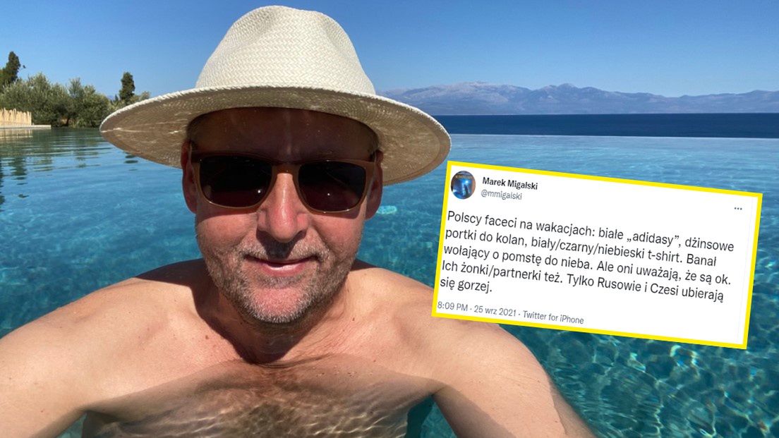 Marek Migalski skomentował ubiór Polaków 
