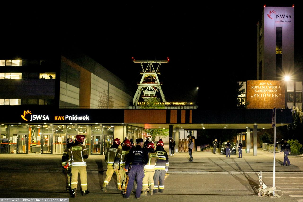 Akcja w kopalni Pniówek. Utracono kontakt z górnikami
