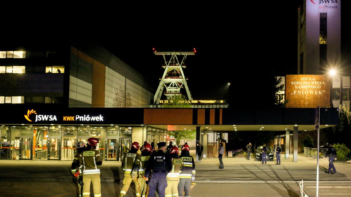 Akcja ratunkowa w kopalni Pniówek