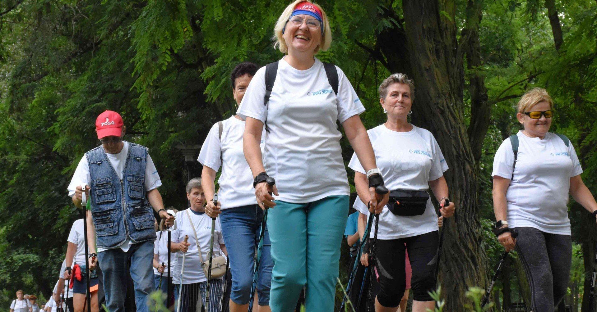 Spacer nordic walking po Solankach z Fundacją Uzdrowisko Solanki Pro Zdrowie w Inowrocławiu
