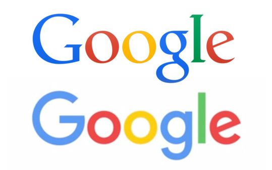 Stare i nowe logo Google'a