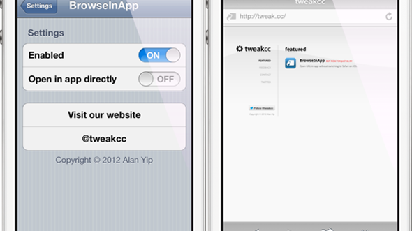 BrowseInApp - przeglądarka w każdej aplikacji 1