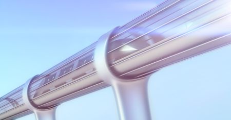 Kosmiczny tunel na północy Holandii. Będą testować ultraszybkie pociągi