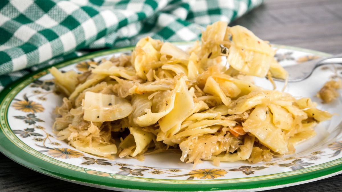 Łazanki wigilijne - Pyszności