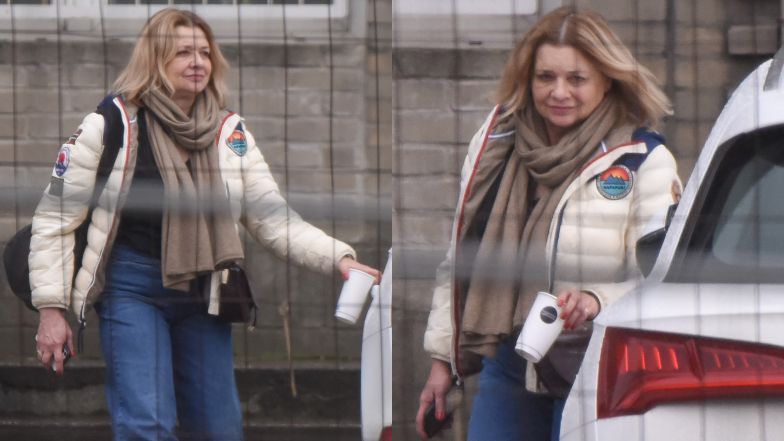 Małgorzata Ostrowska-Królikowska "przyłapana" po treningu "Tańca z Gwiazdami" 