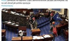 KRRiT nie podejmie działań wobec TVP za wpis na Twitterze o "szturmie na Kapitol"