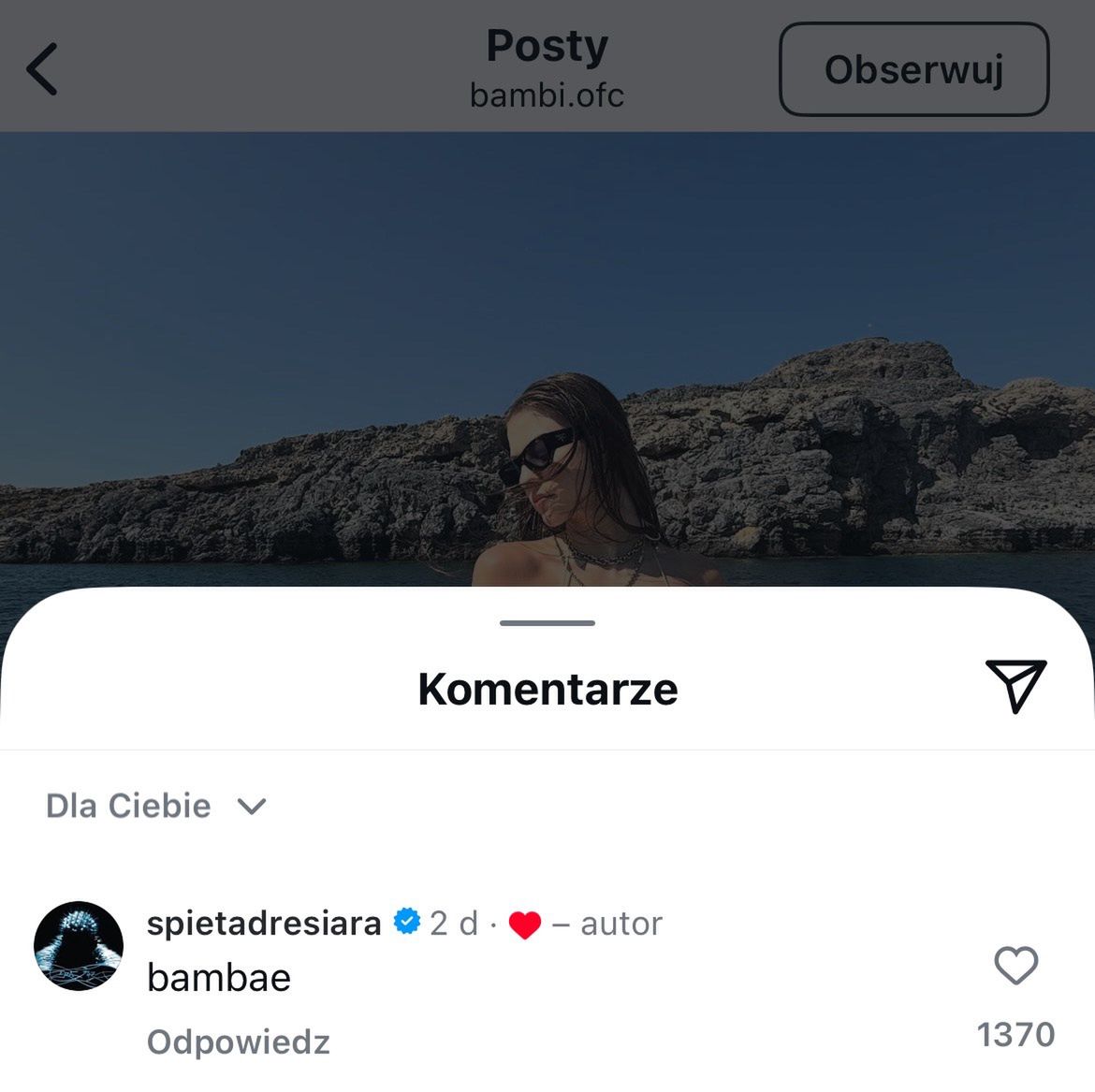 Komentarz Okiego 