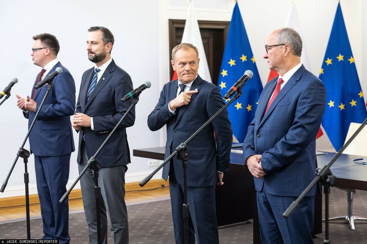 100 konkretów Tuska czy koalicji? "Nas obowiązuje umowa, a nie konkrety Platformy"