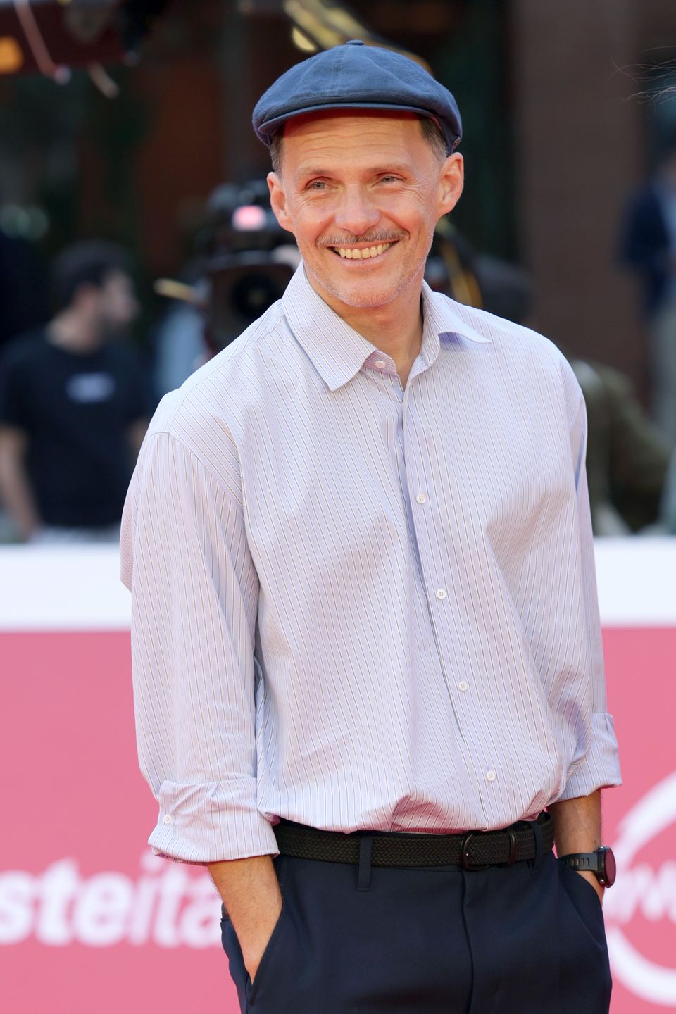 Michał Englert na festiwalu filmowym w Rzymie