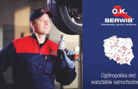 O.K. Serwis ponownie promuje się jako "warsztaty godne zaufania"