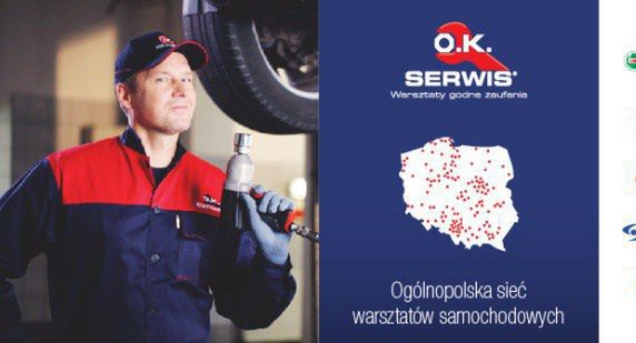 O.K. Serwis ponownie promuje się jako "warsztaty godne zaufania"