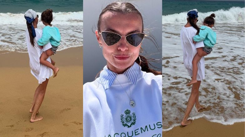 Kasia Sokołowska z synem