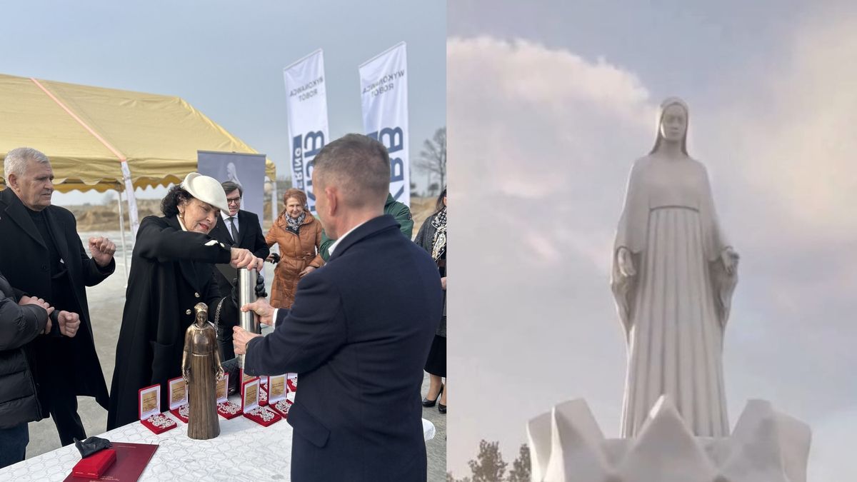 Budowa ogromnego pomnika Matki Boskiej rozpoczęta