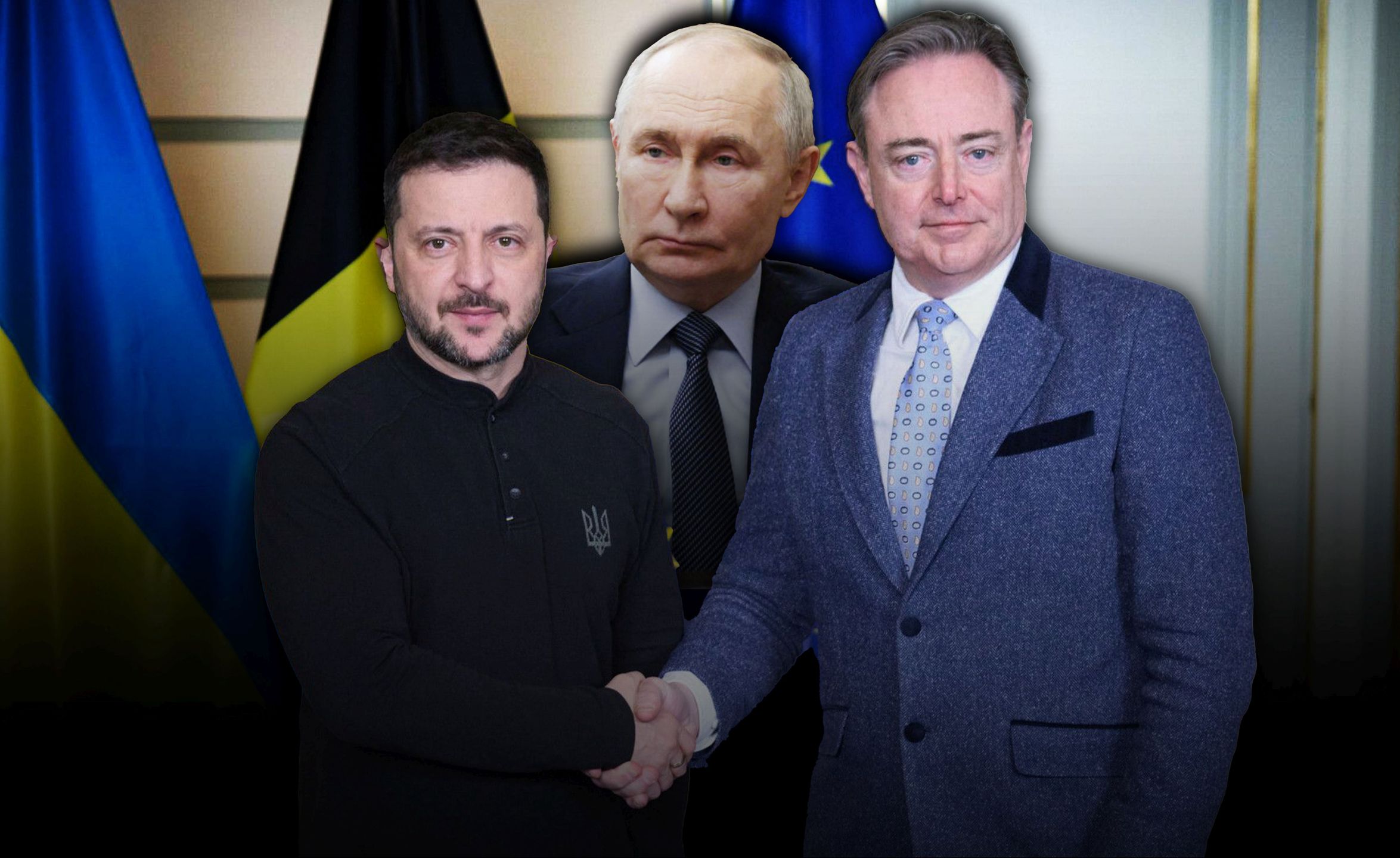 Władimir Putin obserwuje, co Belgia zrobi z pieniędzmi Kremla
