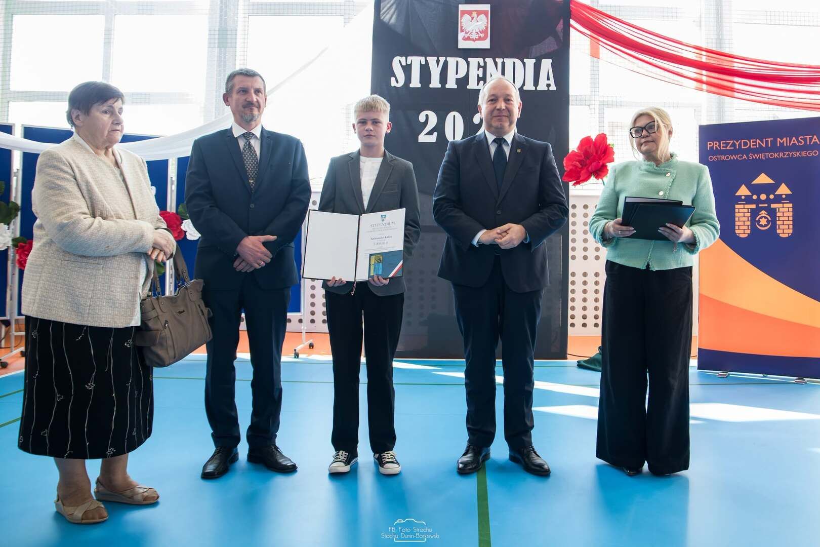 Młode talenty nagrodzone przez Prezydenta.