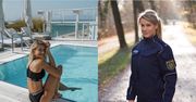 Zdjęcia pięknej policjantki z Niemiec rozeszły się w internecie. Wezwali ją przełożeni
