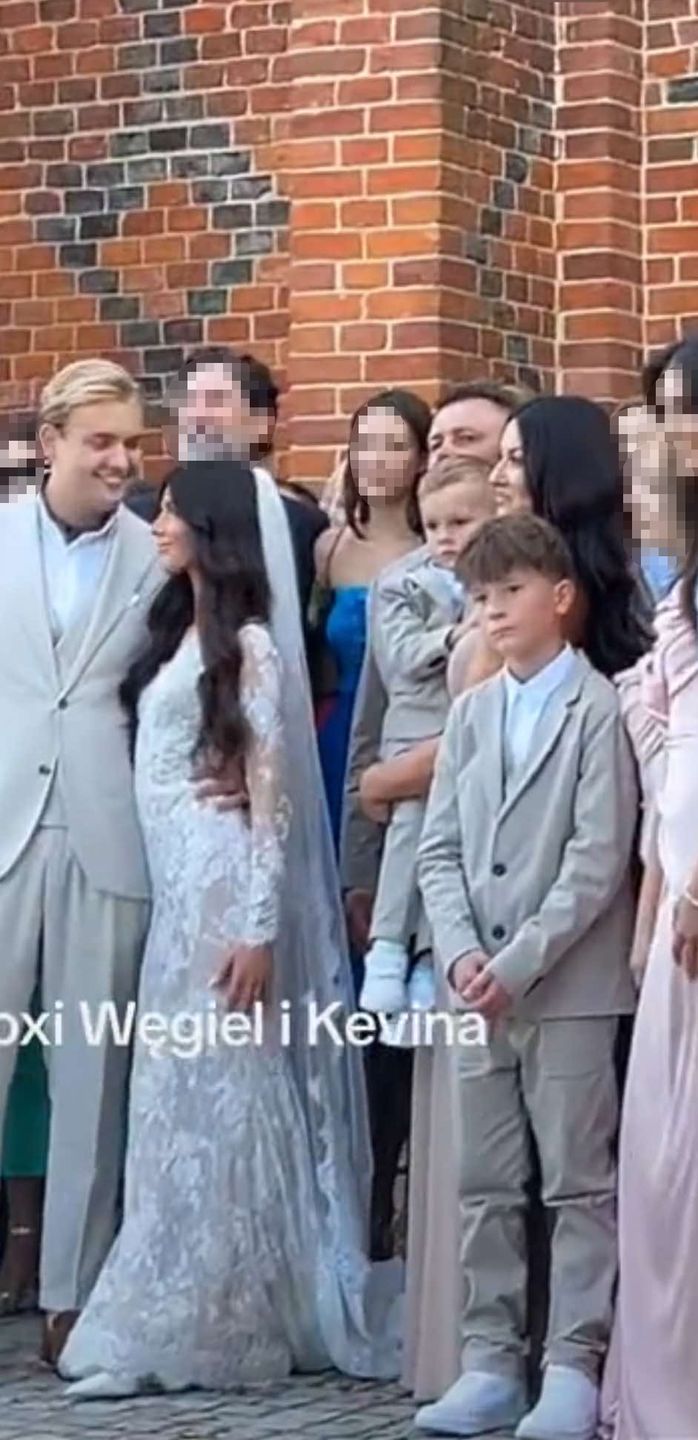 Tak mamy Roksany Węgiel i Kevina Mgleja wyglądały na ślubie