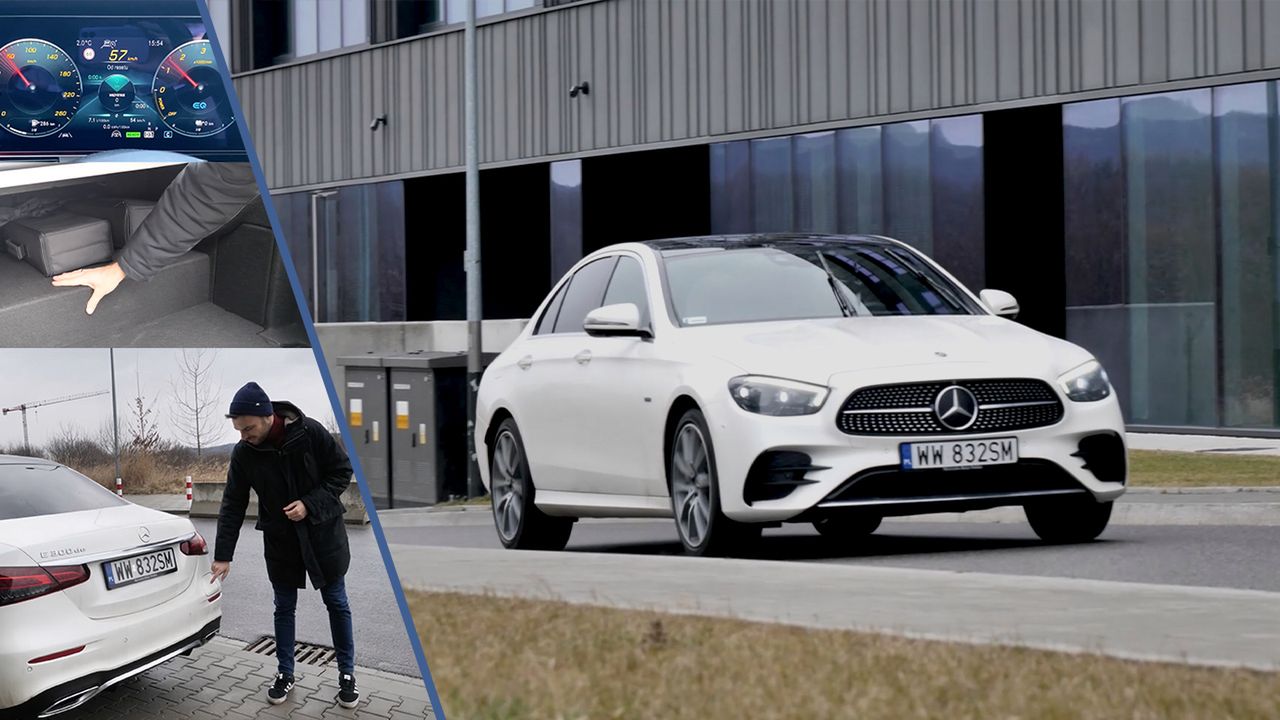 Test wideo: Mercedes E300de – hybryda z dieslem. Połączenie idealne?
