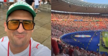 Misiek Koterski pokazał stadion po meczu. "Jesteśmy do tego przyzwyczajeni"