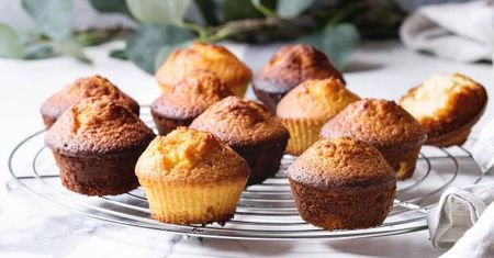 Bananowe muffinki wg przepisu Nigelli Lawson. Rozpływają się w ustach