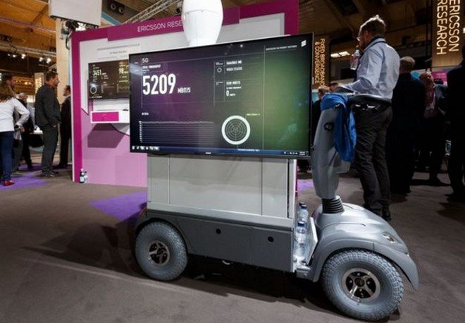 Ericsson ma pierwszy telefon 5G - waży 150 kg