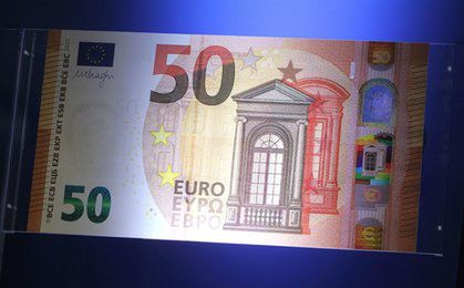 Europejski Bank Centralny zaprezentował nowy banknot 50 euro