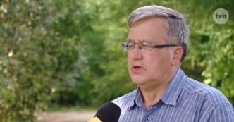 Komorowski o lustracji 99-letniego powstańca: "Toczy się walka o to, czy powstrzymamy piekło"
