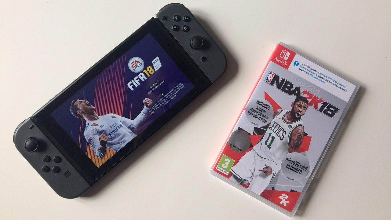FIFA 18 i NBA 2K18 kontra Switch