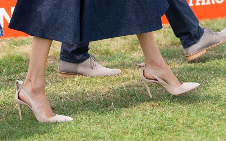 Meghan Markle i książę Harry na meczu polo