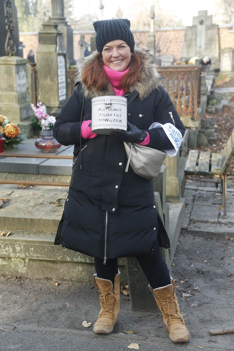 Katarzyna Dowbor - zbiórka na Powązkach