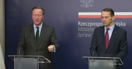 Wspólny apel Sikorskiego i Camerona apel do Izby Reprezentantów USA o przyjęcie pakietu pomocy dla Ukrainy