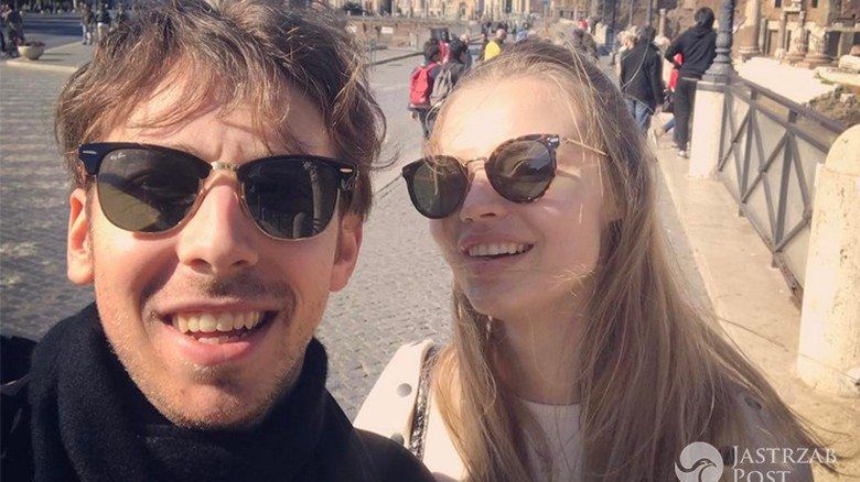 Alex Przetakiewicz i Magdalena Frąckowiak na wakacjach