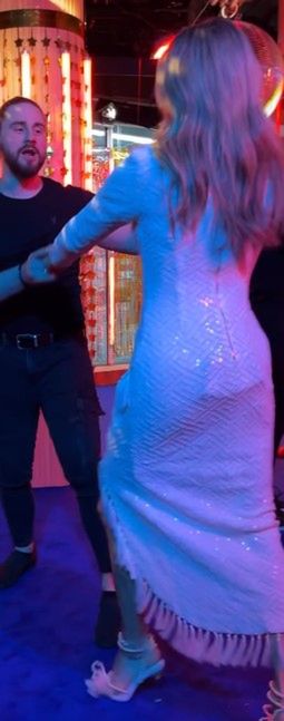 Małgorzata Rozenek  dała próbkę tańca