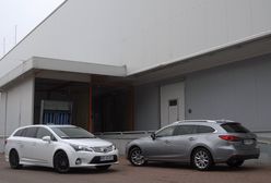 Toyota Avensis vs Mazda 6