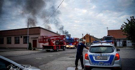 Śmierć w pożarze w Kosztowie