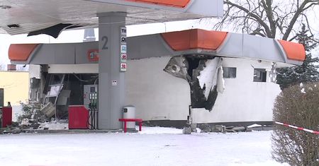 Wybuch na stacji benzynowej w Sosnowcu