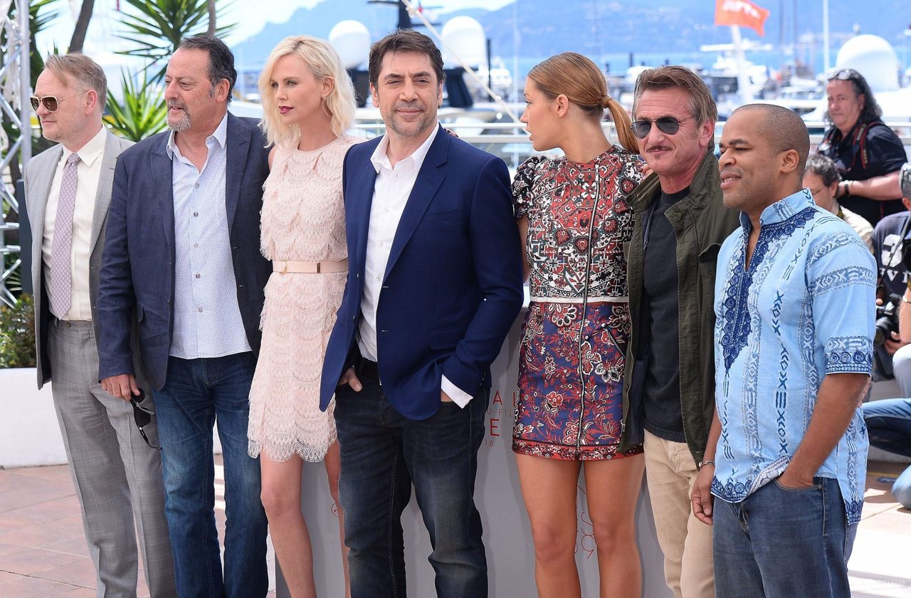Ekipa filmu "The Last Face" na festiwalu w Cannes 2016 (fot. ONS)