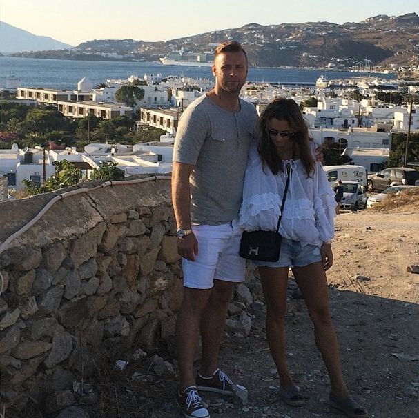 Artur Boruc i Sara Mannei