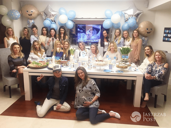 Baby shower Natalii Jakuły - Instagram