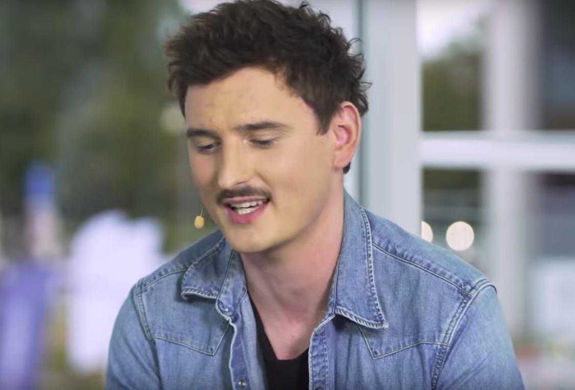 Dawid Podsiadło – wpadka z makijażem