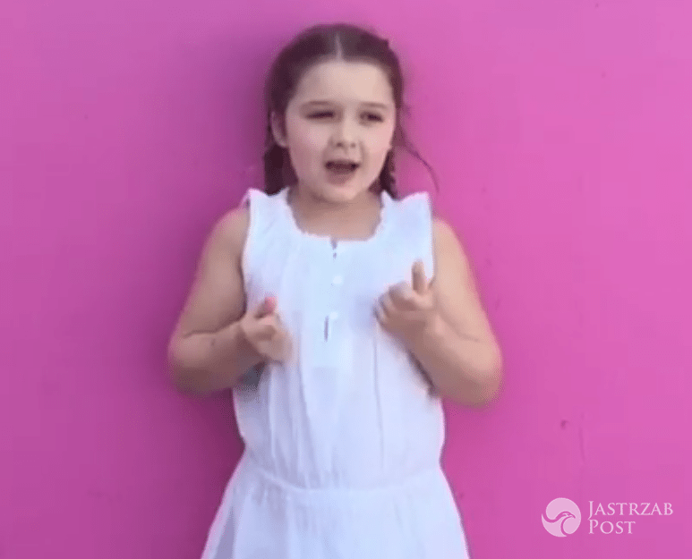 Harper Beckham śpiewa Happy Birthday